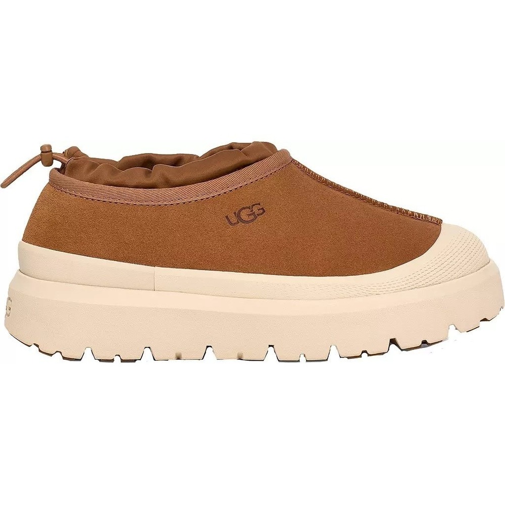 UGG Tasman Weather Hybrid Chestnut White Waterproof Boots Mens 14 NWB No Lid